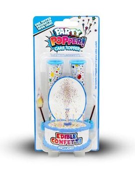 Party Popper Confetti Cake Topper