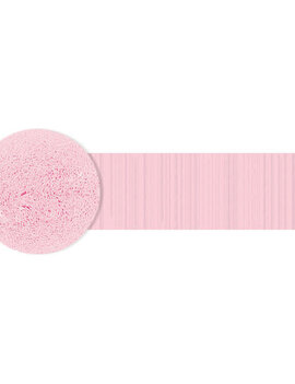 Fringe Crepe Streamer, 81' - Blush Pink