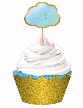 Oh Baby Boy Cupcake Kit -24ct
