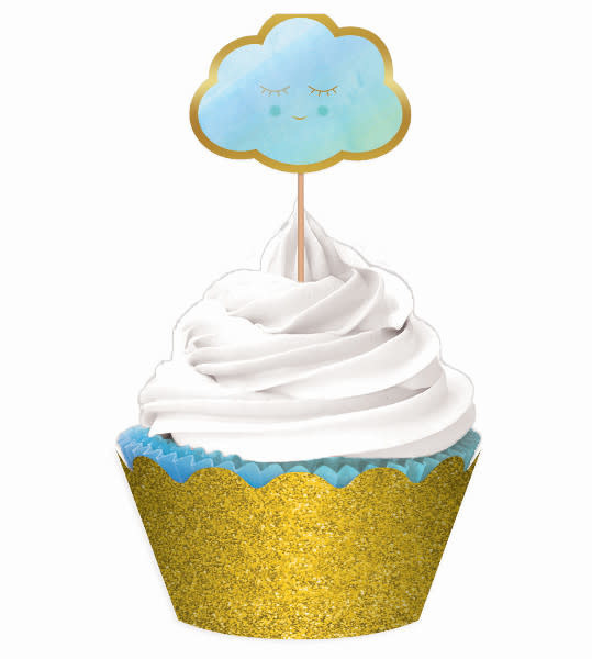 Oh Baby Boy Cupcake Kit -24ct