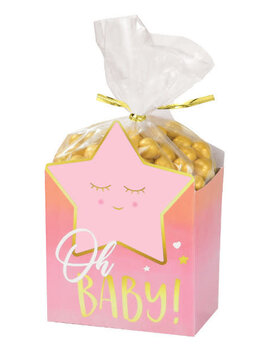 Oh Baby Girl Favor Box Kit -8ct