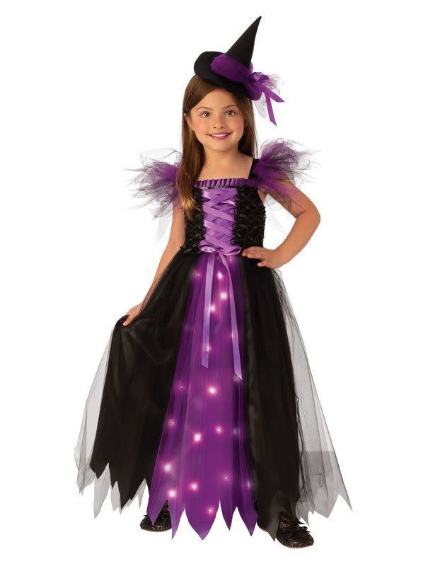 Girls Fancy Witch-Light Up (#210)