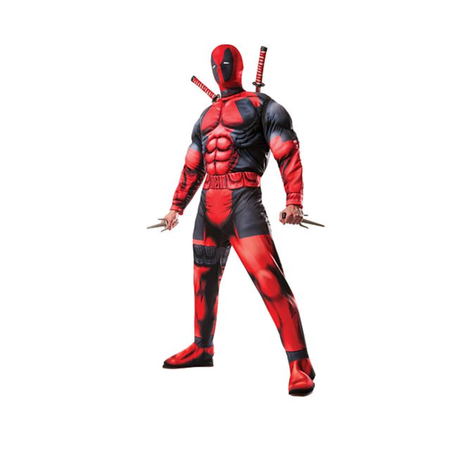 Adult Deluxe Muscle Chest Deadpool (#354)