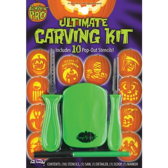 Ultimate Pumpkin Carving Kit-10 piece
