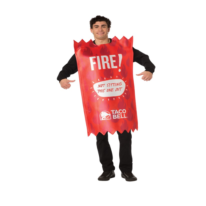 Taco Bell Sauce Packet Red Fire (#364)