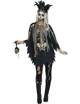Voodoo Character Poncho- Adult