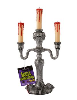 14" LED Haunted Mansion Candelabra