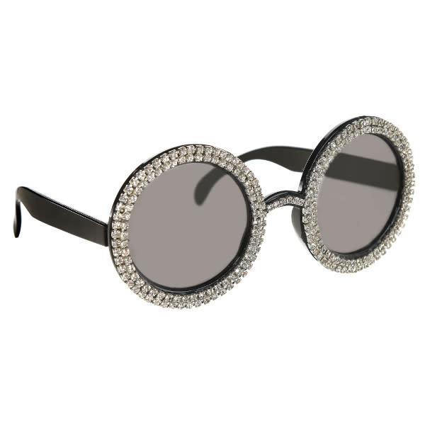 Oversized Crystal Sunglasses