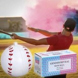 Gender Reveal 4" Baseball 2pk- Pink