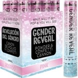 12" Pink Gender Reveal- Confetti and Powder