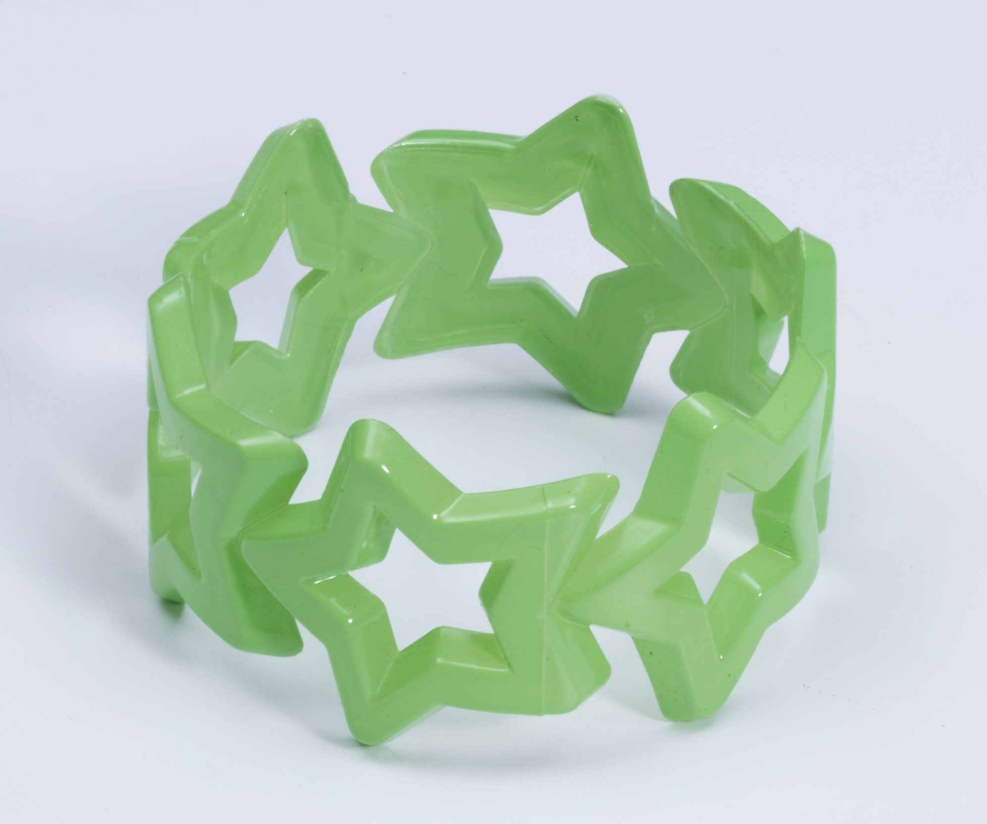 Neon Star Bangle- Green