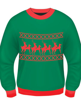 Reindeer Games- Christmas Sweater
