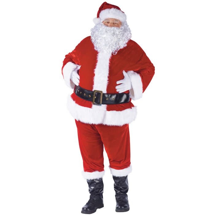 Complete Velour Santa Suit 40/48