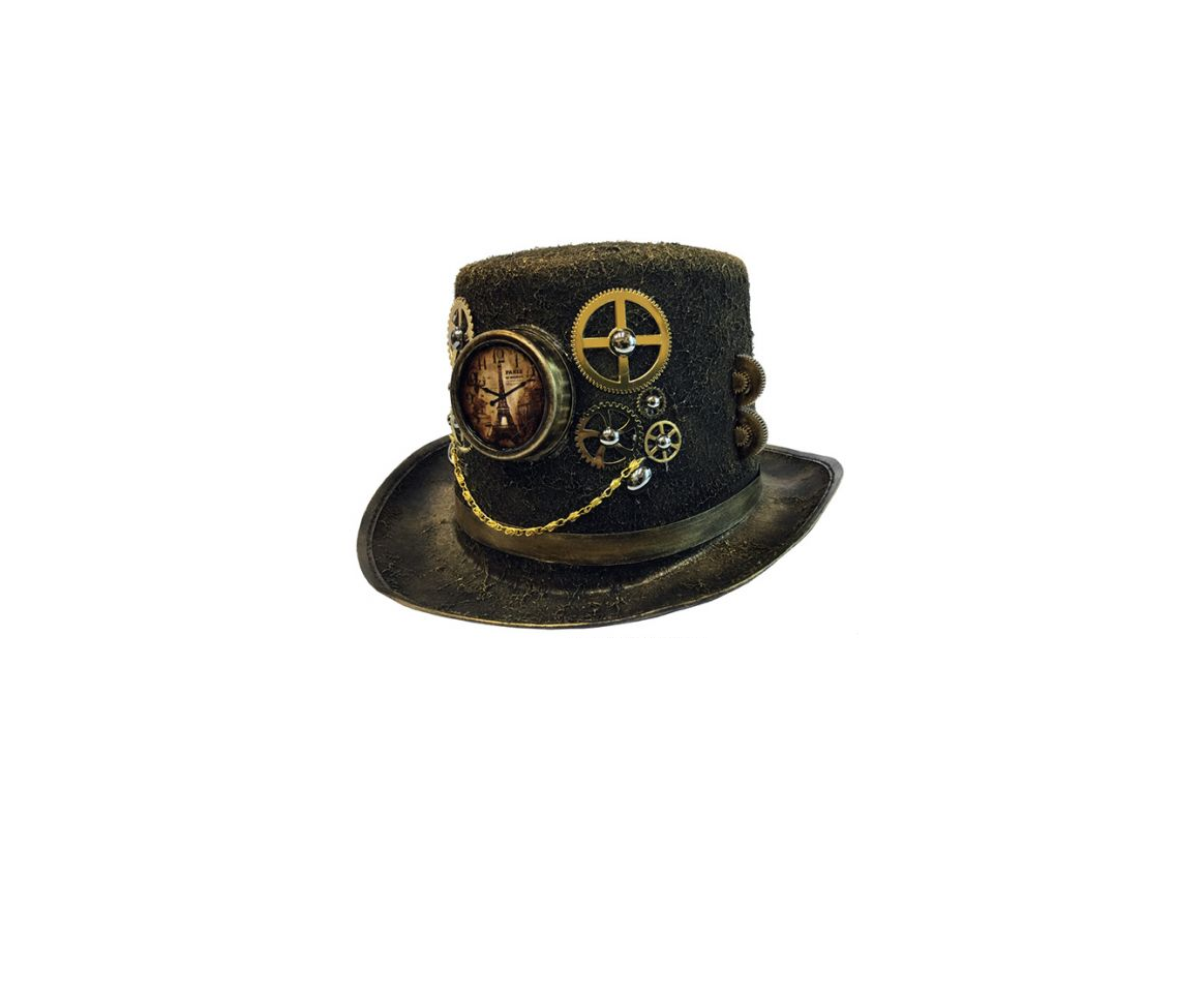 Steampunk Hat Gold