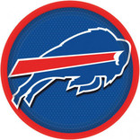 Buffalo Bills 9" Round Plates-8ct