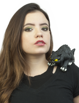 Ghoulish Buddy Black Cat