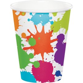 Art Party 9 oz Hot/Cold Cups, 8 ct