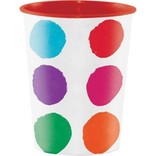 Art Party Plastic Favor Cup, 16 oz