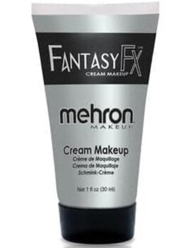Mehron Fantasy FX Makeup Cream- Silver 1oz