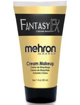 Mehron Fantasy FX Makeup Cream- Gold 1oz