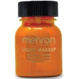 Mehron Liquid Makeup- Orange 1oz