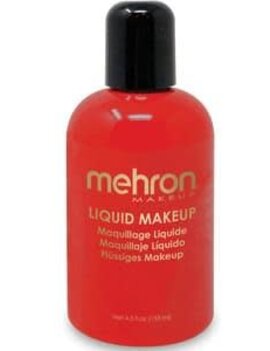 Mehron Liquid Makeup- Red 4.5oz