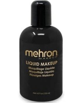 Mehron Liquid Makeup- Black 4.5oz
