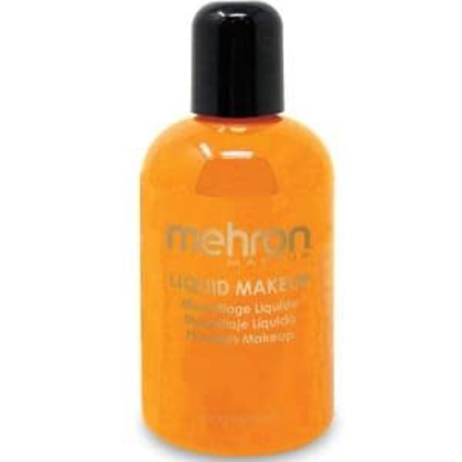 Mehron Liquid Makeup- Orange 4.5oz