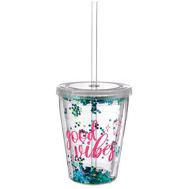 Sparkle Confetti Tumblers, 12 oz.