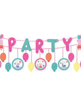 Peppa Pig Confetti Party Double Banner Multipack