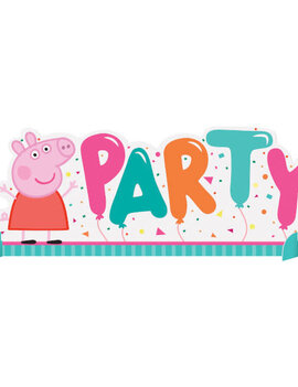 Peppa Pig Confetti Party Table Decoration