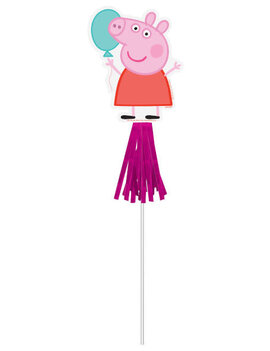 Peppa Pig Confetti Party Paper Wands -8ct