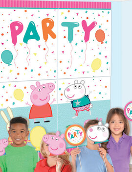 Peppa Pig Confetti Party Scene Setters® with Props -16ct