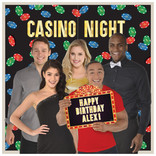 Casino Photo Prop Backdrop Kit