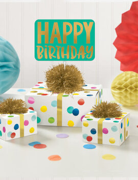 Happy Dots Table Decorating Kit -3ct