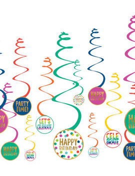 Happy Dots Spiral Decoration Value Pack