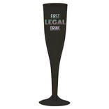 Finally 21 Hot Stamp Champagne Glasses, 5.5 oz., 16ct