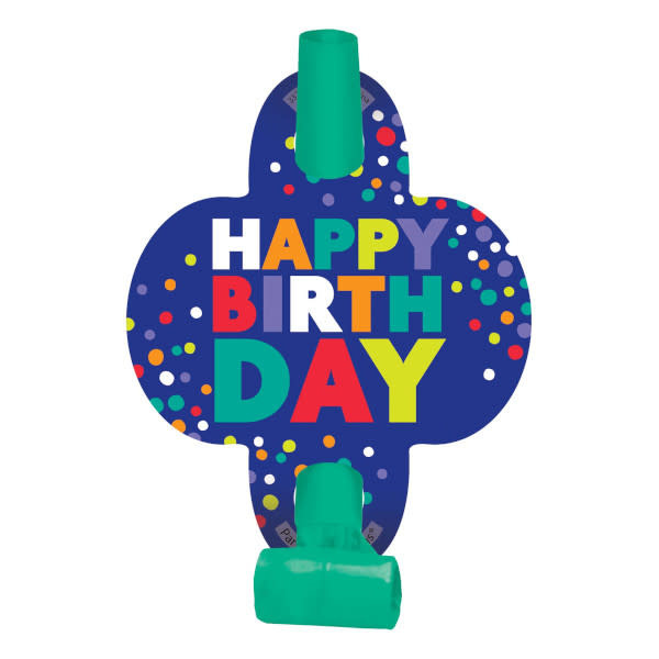 Bold Happy Birthday Blowout, 8ct