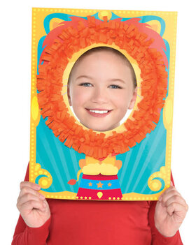 Lion's Head Carnival Photo Prop