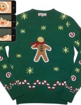 Green Gingerbread Snack Sweatshirt