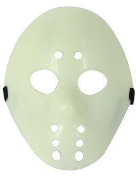 Glow In The Dark Hockey Mask