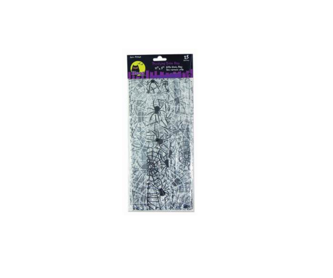 Halloween Cello Treat Bags-25ct  Assorted