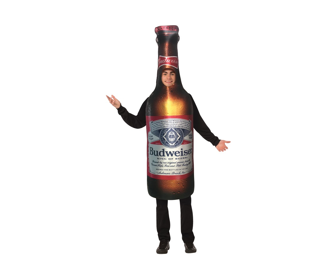 Anheuser-Busch Budweiser Beer Bottle - Adult(#216)
