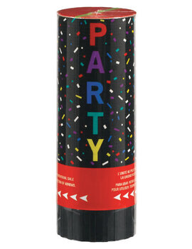 Multi Confetti Popper, 4" - 3 ct