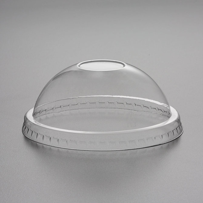 Clear Dome Lid No Hole -50ct