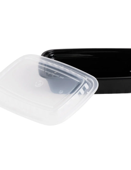 10ct. Microwavable Takeout Container and Lid