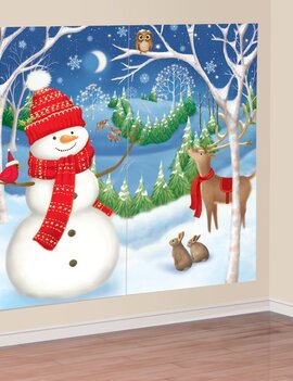 Winter Friends Scene Setters® Add-On, 65" x 33 1/2"
