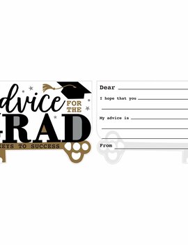 Advice Cards For The Grad