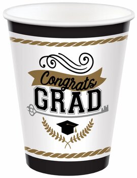 Achievement Is Key 9 oz. Cups -50ct