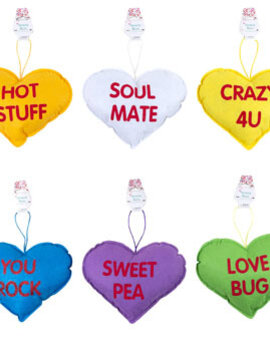 Conversation Heart Pillow- Assorted